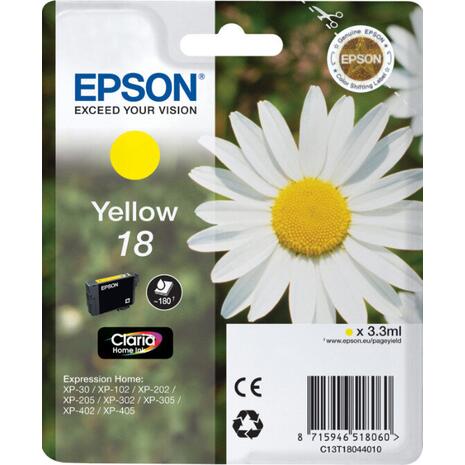 Μελάνι εκτυπωτή pson T180440 Yellow with pigment ink C13T18044012