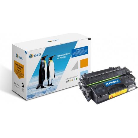 Τόνερ εκτυπωτή Συμβατό G&G  HP CE505A Black 2.3k L/J P2035/P2055 (Black)