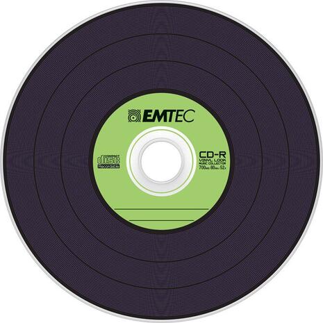 CD-R 80 EMETC Vinyl Look 80min/700MB 52x