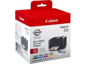 Μελάνι εκτυπωτή Canon PGI1500XL Multi Pack (Black Cyan Magenta Yellow) 9182B004