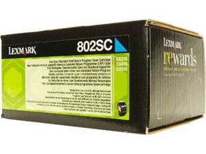 Toner εκτυπωτή LEXMARK 80C2SC Cyan (Cyan)