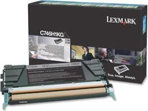 Τoner εκτυπωτή LEXMARK C746H1KG (C746/748) Black (Black)