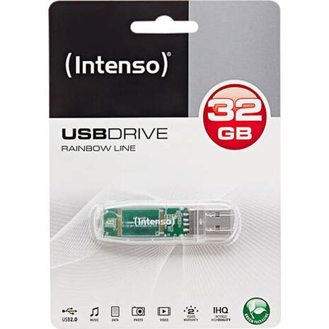 Usb 32GB INTENSO Rainbow Line