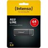 Intenso Alu Line 64GB USB 2.0 Antracite (3521491)