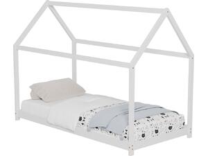ΚΡΕΒΑΤΙ ΠΑΙΔΙΚΟ PEPE HM678.03 τ.MONTESSORI ΞΥΛΟ ΠΕΥΚΟ ΛΕΥΚΟ- 140x70εκ