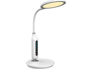 ΦΩΤΙΣΤΙΚΟ ΓΡΑΦΕΙΟΥ LED BLAIN HM4460.01 ΛΕΥΚΟ ABS & ΣΙΛΙΚΟΝΗ Φ18,5x40,7Yεκ.