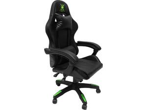 ΠΟΛΥΘΡΟΝΑ GAMING DARREN HM1203.03 ΜΑΥΡΟ-ΠΡΑΣΙΝΟ PVC 58.5x100x120Υεκ.