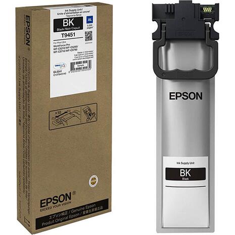 Μελάνι εκτυπωτή EPSON INKJET T9451XL Black 64.6ml (Black)