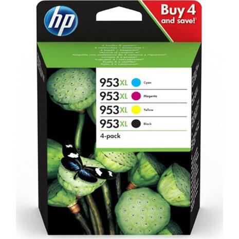 Μελάνι εκτυπωτή HP 953XL multipack B-C-M-Y (3HZ52AE) (Multipack)