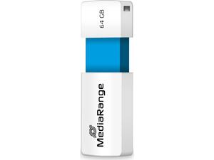 Flash Drive MediaRange USB 2.0 flash drive, color edition, light blue, 64GB (MR974)