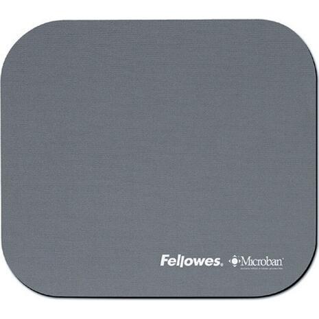Mousepad Fellowes Microban silver 22x20cm (5934005)