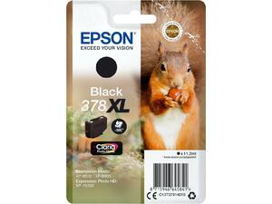 Μελάνι εκτυπωτή Epson T3791 C13T379140 Black - 11.2ml
