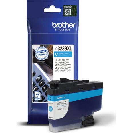 Μελάνι εκτυπωτή Brother Inkjet LC-3239XLC Cyan (LC-3239XLC) (BRO-LC-3239XLC) (Cyan)