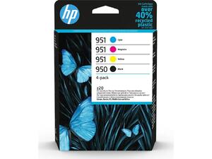 Μελάνι εκτυπωτή HP 950 Black - 951 CMY 4-Pack 6ZC65AE