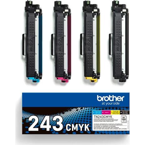 Toner εκτυπωτή Brother TN-243CMYK Multipack Original Black,Cyan,Magenta,Yellow (TN243CMYK) (Multipack)