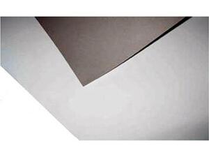 Χαρτόνι κουσέ Λευκό- Καφέ 70x100 300gr (Λευκό)