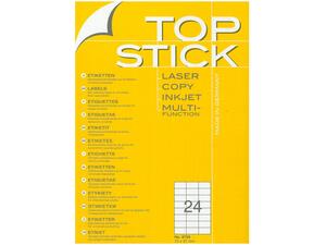 Ετικέτες αυτοκόλλητες TOPSTICK No8706 (70x37mm) (Λευκό)