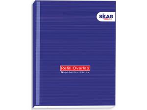 Μπλοκ Κολλητό πλάγιο Skag Γραφής " Refill Overlap" Α4 Ριγέ (211758)