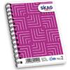Μπλοκ Σπιράλ Skag "High Notes" No2 Ριγέ 90x127mm σε διάφορα σχέδια