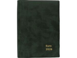 Ημερολόγιο ημερήσιο Euro δετό 12x17cm 2026 σε διάφορα σχέδια