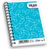 Μπλοκ Σπιράλ Skag "High Notes" No1 Ριγέ 79x111mm σε διάφορα σχέδια