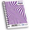 Μπλοκ Σπιράλ Skag "High Notes" No1 Ριγέ 79x111mm σε διάφορα σχέδια