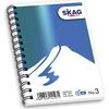 Μπλοκ Σπιράλ Skag "High Notes" No3 Ριγέ 105x148mm σε διάφορα σχέδια