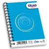 Μπλοκ Σπιράλ Skag "High Notes" No3 Ριγέ 105x148mm σε διάφορα σχέδια