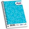 Μπλοκ Σπιράλ Skag "High Notes" No4 Ριγέ 126x178mm σε διάφορα σχέδια
