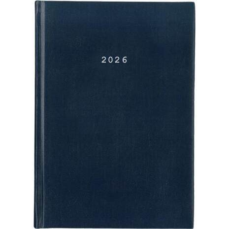 Ημερολόγιο ημερήσιο δετό NEXT Basic 17x25cm 2026 μπλε