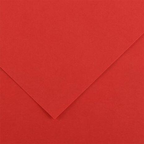 Χαρτί χειροτεχνίας CANSON Colorline 50x70cm 220gr No 15 Red