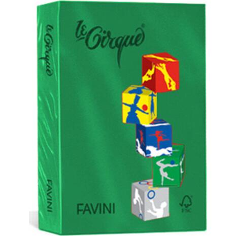 Χαρτί εκτύπωσης FAVINI Α4 80gr 500 φύλλα πράσινο