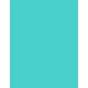 Χαρτί χειροτεχνίας CANSON Colorline 50x70cm 220gr No 25 Turquise Blue