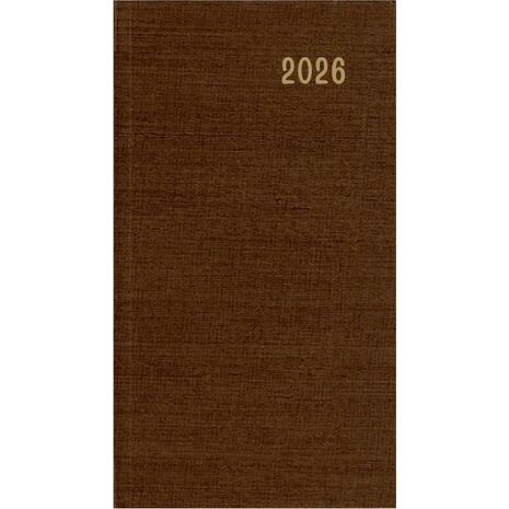 Ημερολόγιο εβδομαδιαίο Galaxy 2026 9x16cm σε διάφορα χρώματα