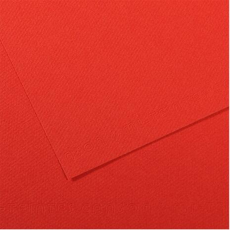 Χαρτί χειροτεχνίας CANSON Mi-Teintes Α4 160gr No 506 Poppy Red