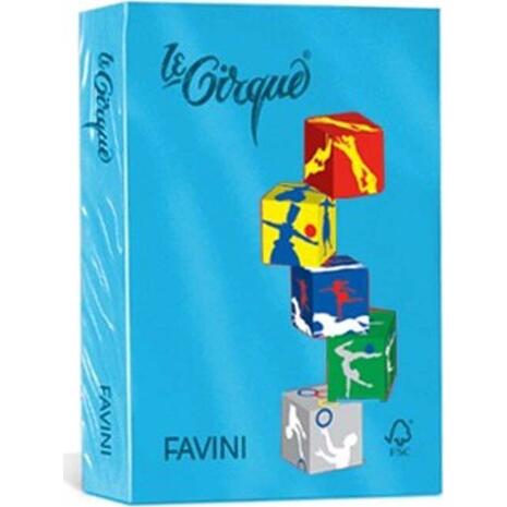 Χαρτί εκτύπωσης FAVINI Α4 80gr 500 φύλλα μπλε