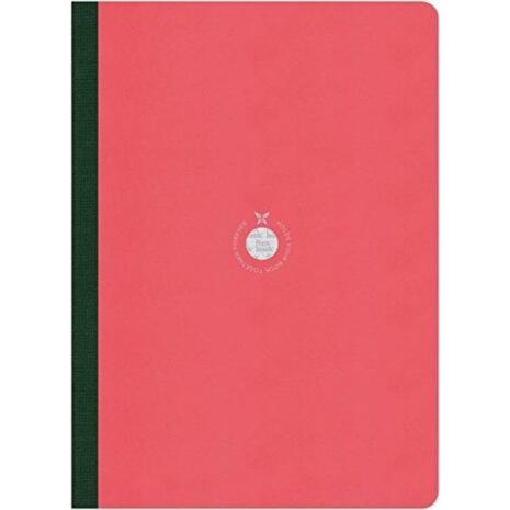 Σημειωματάριο Flexbook Smartbook Large Ruled ριγέ 17x24cm 160Φ Ροζ