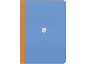 Σημειωματάριο Flexbook Smartbook Large Ruled ριγέ 17x24cm 160Φ Μπλε