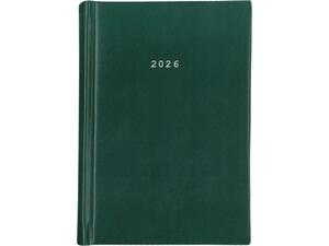Ημερολόγιο ημερήσιο δετό NEXT Basic 17x25cm 2026 πράσινο