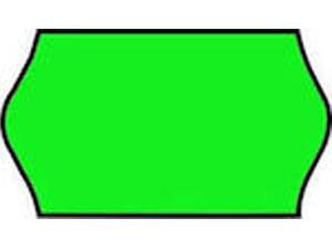 Ετικέτες ετικετογράφου 26mm x 12mm φωσφοριζέ πράσινο ρολό 1000 ετικέτες (1 τεμάχιο)