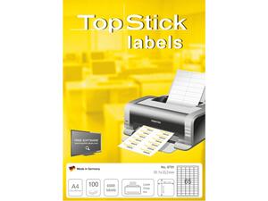 Ετικέτες αυτοκόλλητες TOPSTICK No8781 (38.1x21.2mm) (Λευκό)