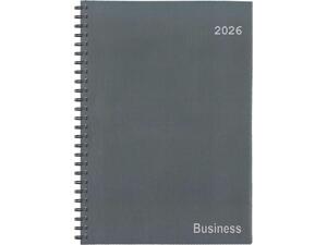 Ημερολόγιο ημερήσιο σπιράλ NEXT Business 24x34cm 2026 γκρι