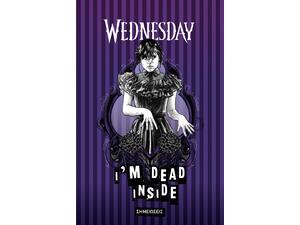 Σημειωματάριο Wednesday μωβ Α5 32 φύλλων