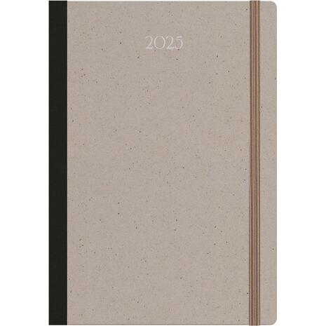 Ημερολόγιο Ημερήσιο Linardatos Organic_D 2025 14x21cm 52263 Κακάο