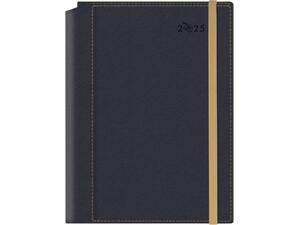 Ημερολόγιο Ημερήσιο Theofylaktos Borneo Appeel Eco Saffiano 2025 14,5x20,5 Blue