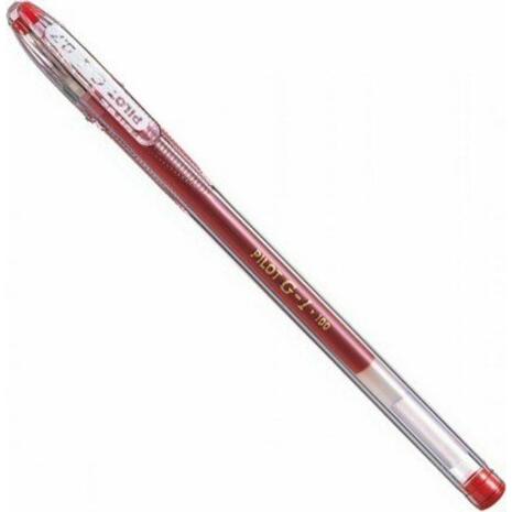 Στυλό Gel Pilot G-1 0.7mm κόκκινο (Κόκκινο)