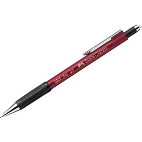 Μηχανικό μολύβι Faber Castell Grip 1347 0.7mm κόκκινο Classic (Κόκκινο)