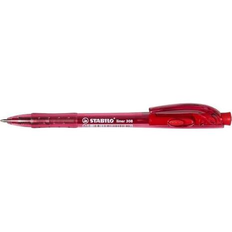 Στυλό διαρκείας Stabilo Liner 308 1.00mm (Κόκκινο)