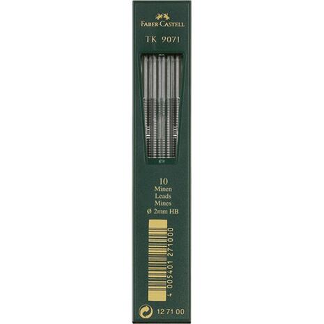 Μύτες μηχανικών μολυβιών Faber Castell 2mm HΒ TK9071