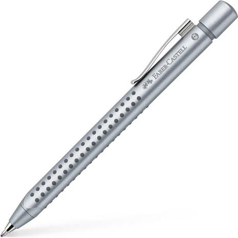 Στυλό διαρκείας Faber-Castell Grip 2011 Ballpoint XB Silver (Μαύρο)